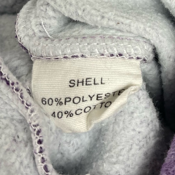 Young & Free 12-18 Months Hooded Romper Ears Warm Fleece Fall Winter Minimalist - Picture 5 of 7